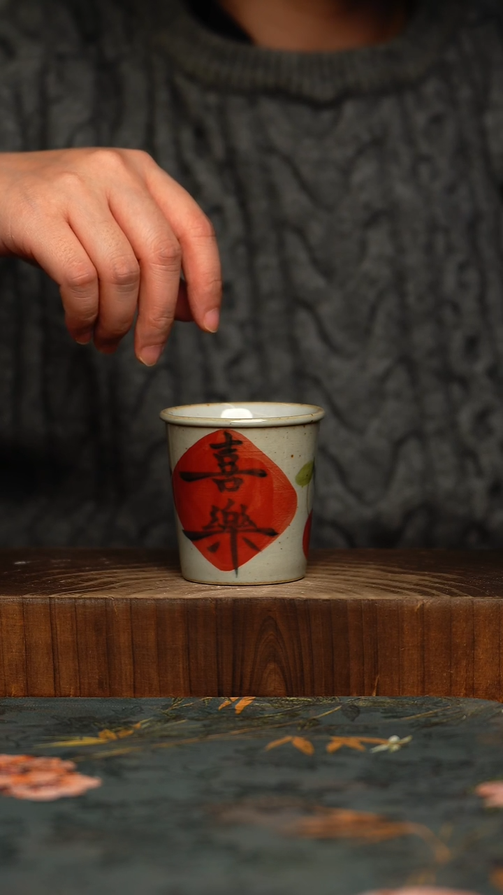 瓷片釉下彩手工手绘同款陶器