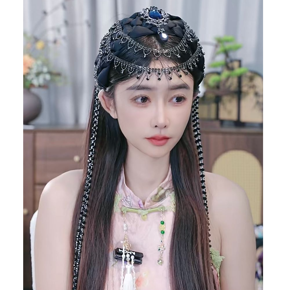 【玄女】轻奢重工超仙发饰新中式国风百搭仙女发箍