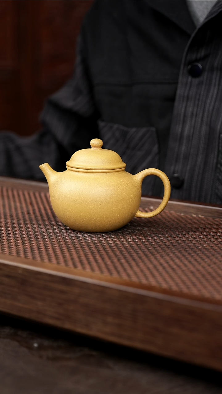 茶壶紫砂葵黄掇球