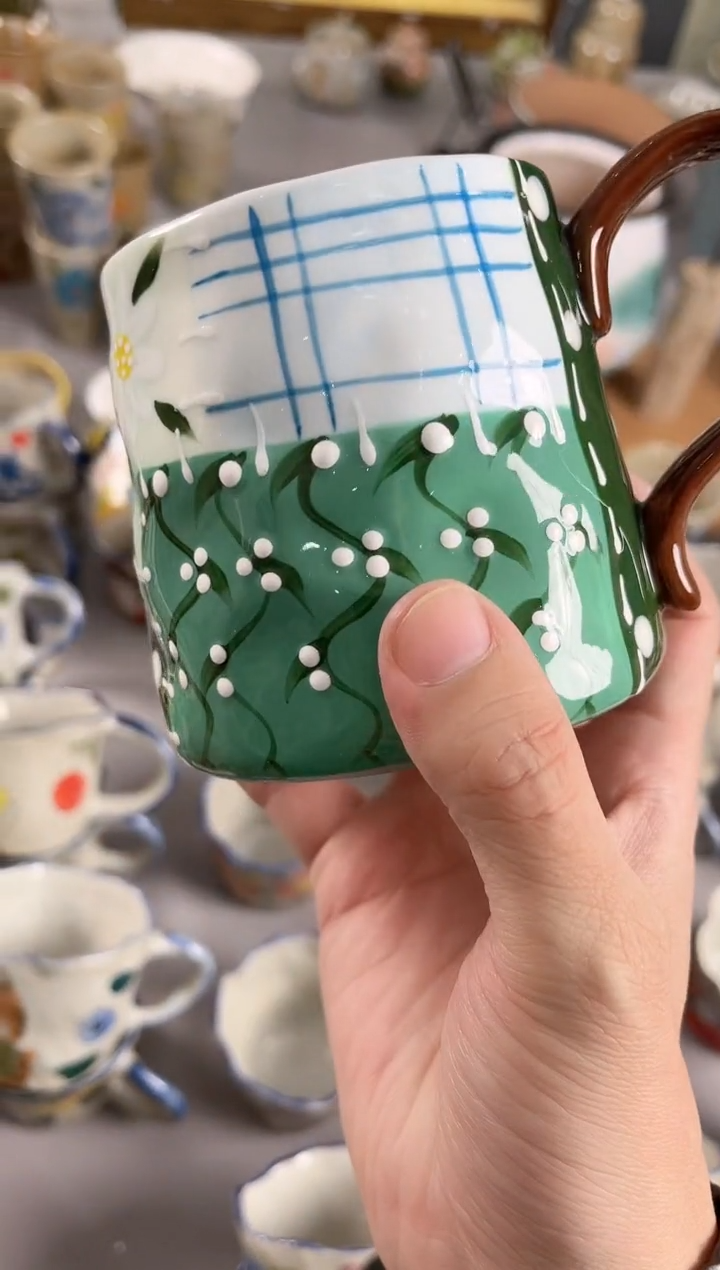 【闪购商品】瓷片景德镇手绘高温釉下彩