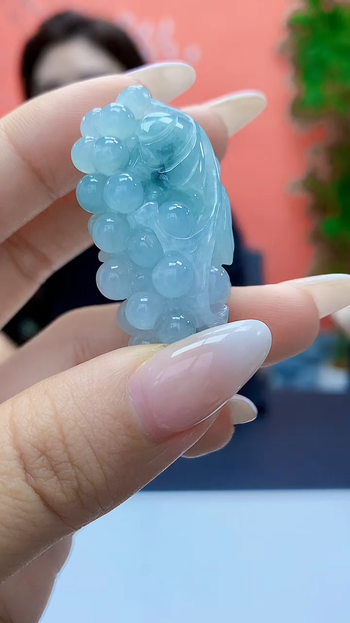 未镶嵌定制翡翠4829ty-毛货挂件172