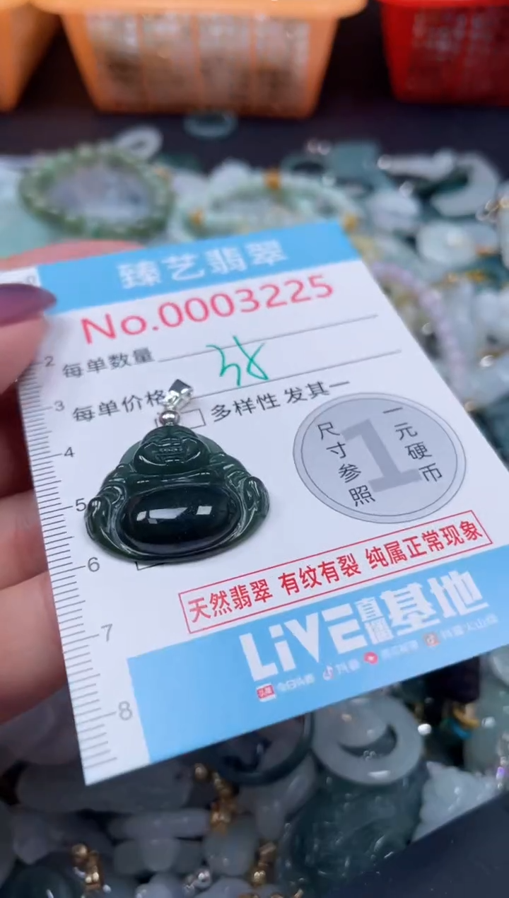 颈饰未镶嵌翡翠3225