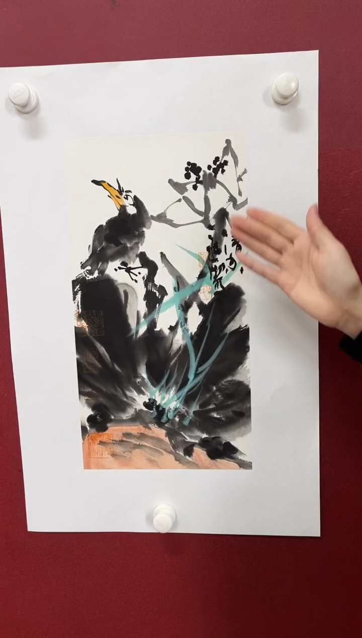 【闪购商品】绘画4李进潮 绘画作品 1平尺