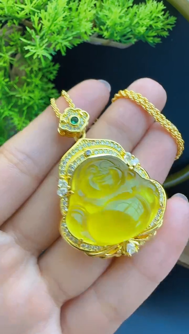 【闪购商品】岫玉吊坠合金吊坠