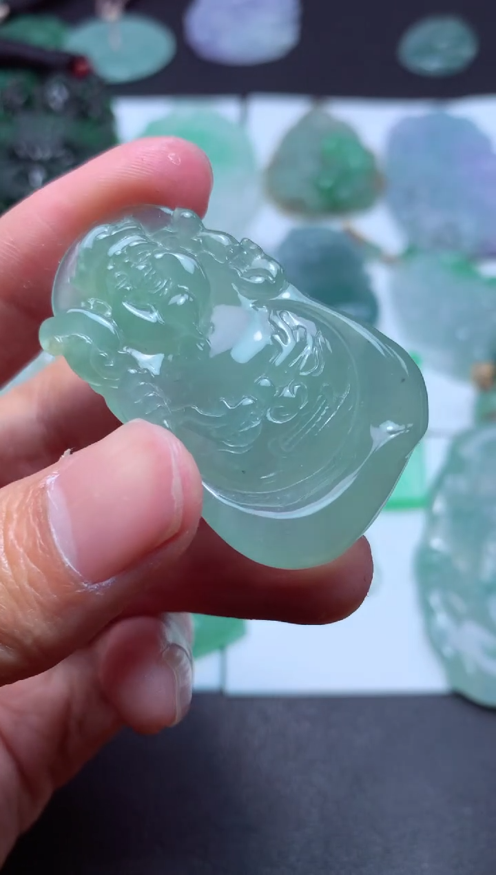 【闪购商品】翡翠颈饰未镶嵌天然翡翠