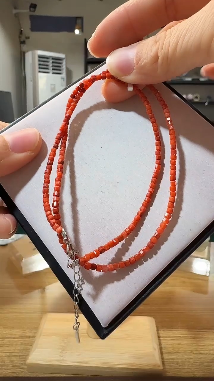 项链未镶嵌南红玛瑙优0734