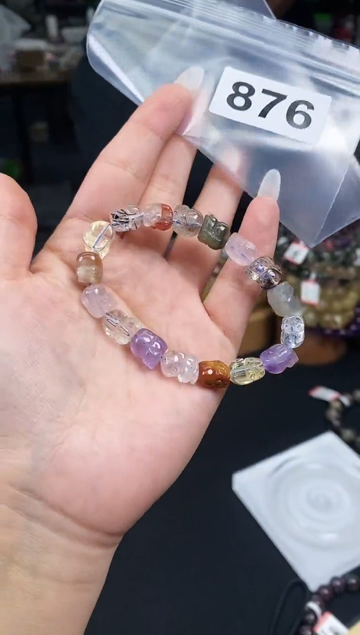 【闪购商品】水晶手串未镶嵌手串876