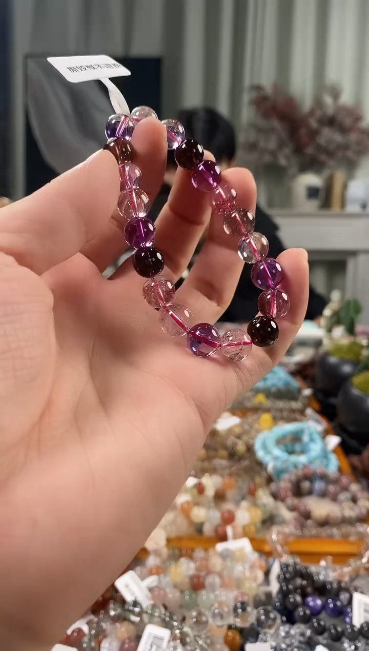 未镶嵌手链水晶山*仙女超七