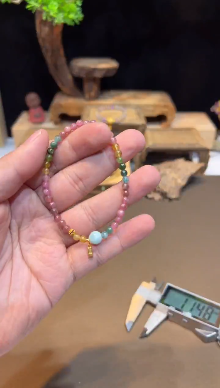 未镶嵌手链碧玺手饰@@F6190