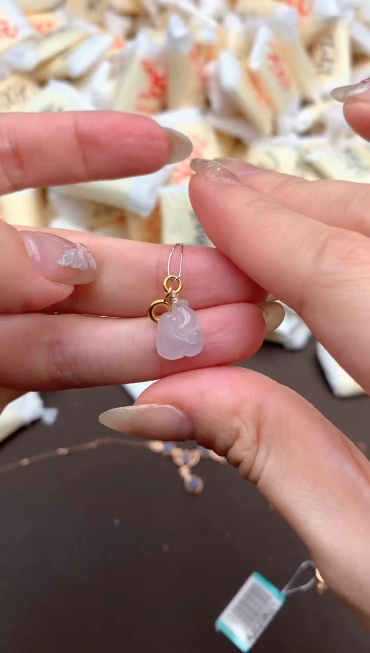 【闪购商品】翡翠挂件银S925镶嵌  一     