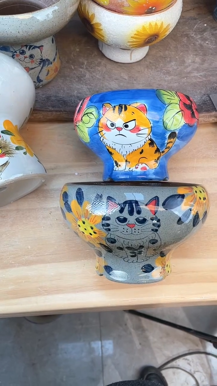 【闪购商品】摆件17-354口14高11  二个