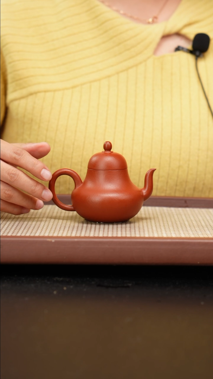 【闪购商品】紫砂茶壶全手工小煤窑朱泥思婷120