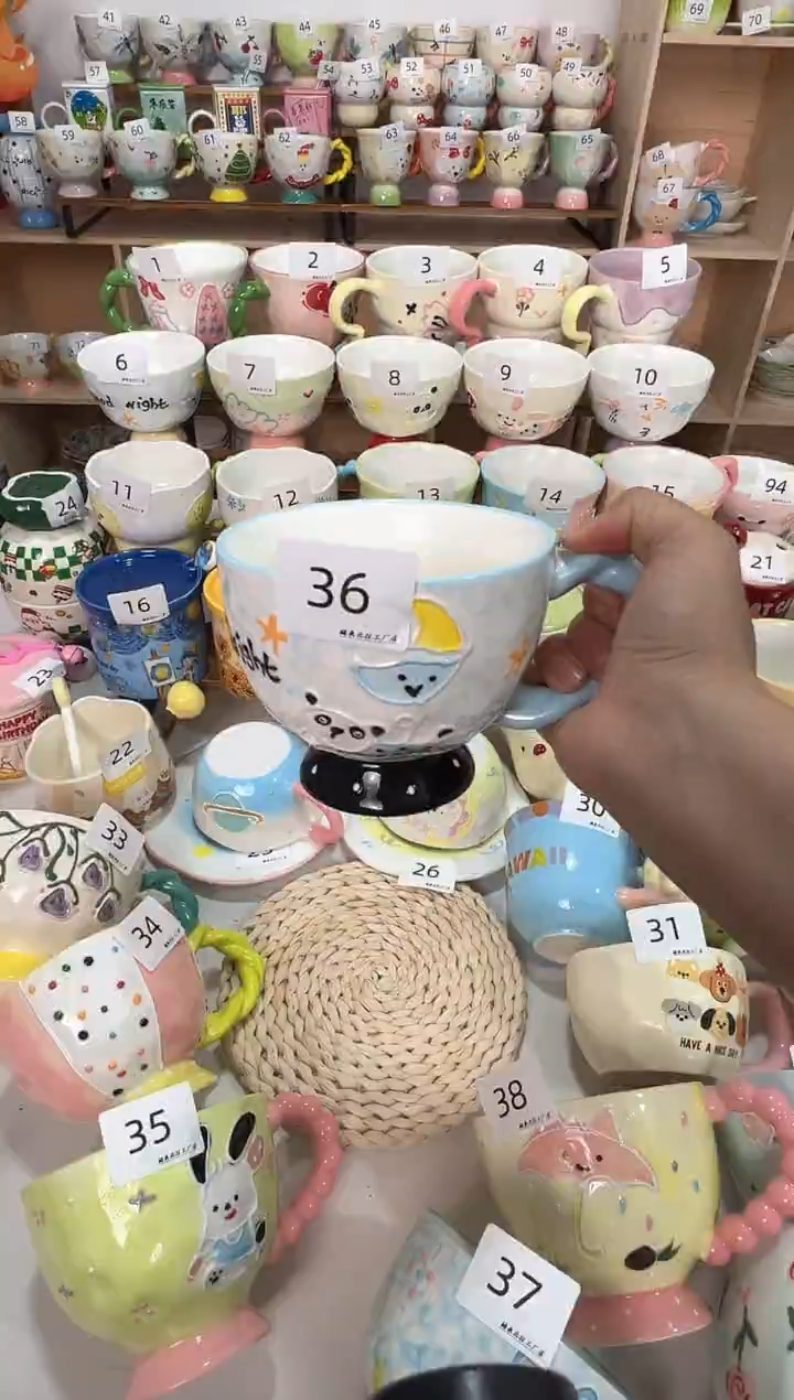 陶瓷无盖款36楠来北往工厂店