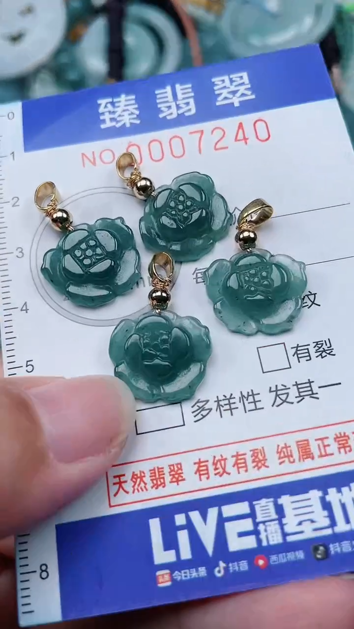 颈饰未镶嵌翡翠.0007240