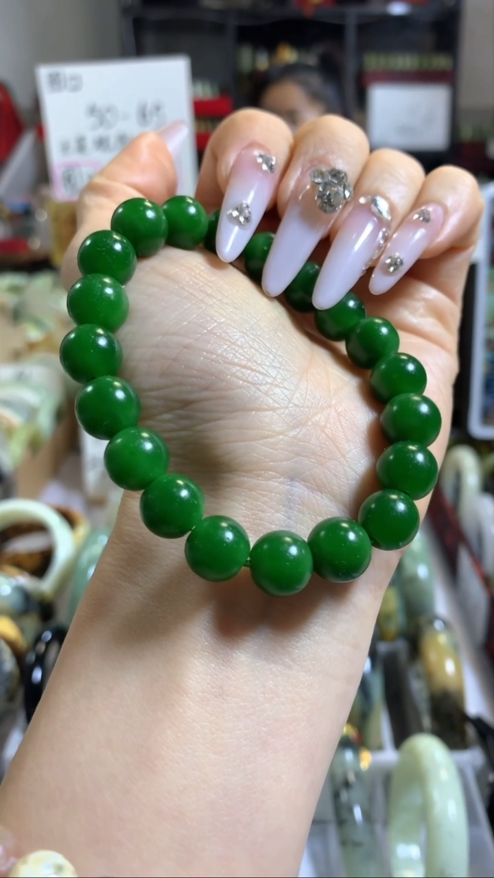 未镶嵌手串和田玉58