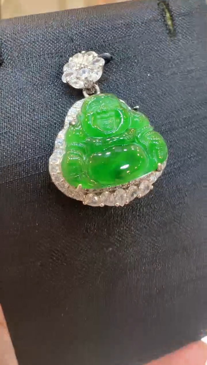 翡翠银S925镶嵌吊坠(不含链)多样性团购发一件