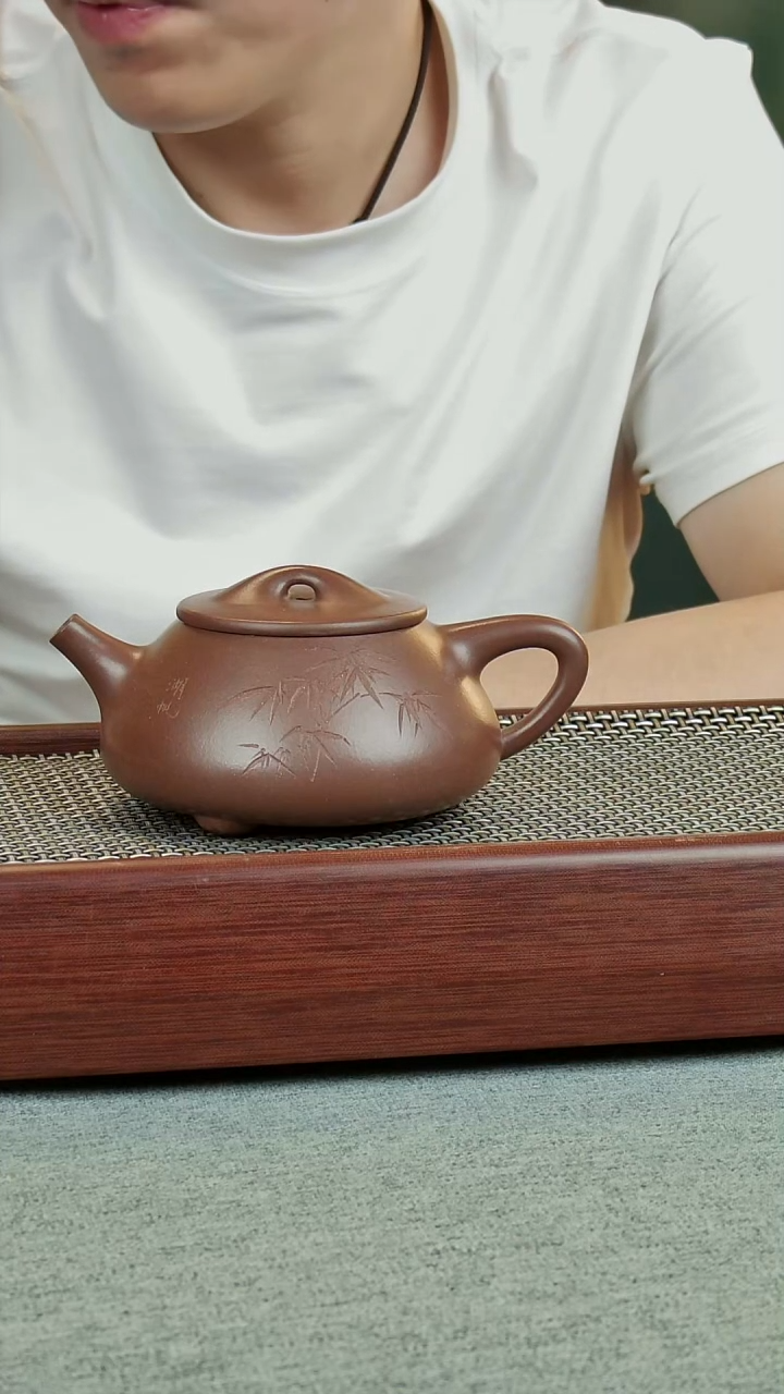 茶壶紫砂全手景舟石瓢