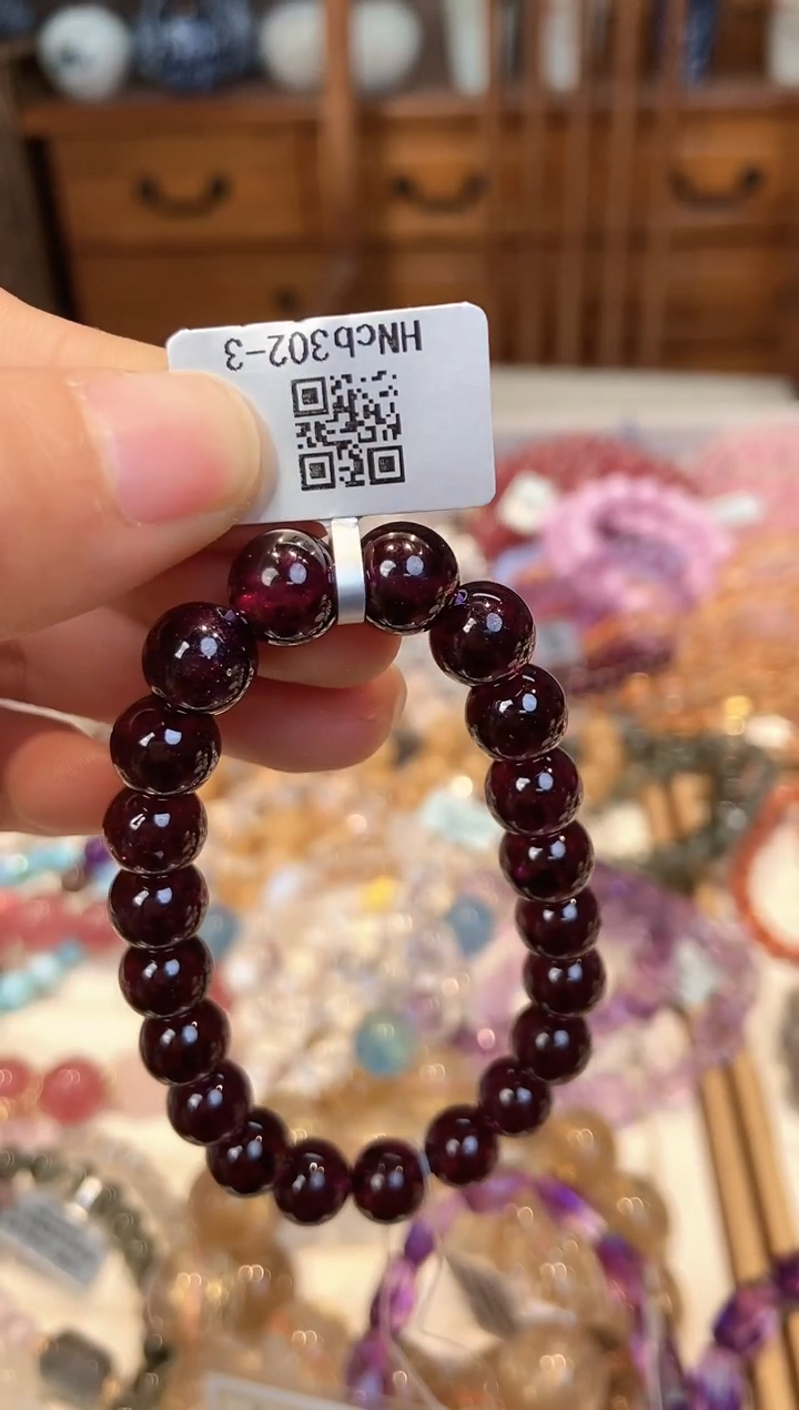 【闪购商品】石榴石手串未镶嵌手串