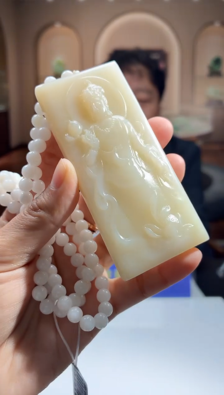 定制和田玉LS1107060天然和田玉（多样性发其一）