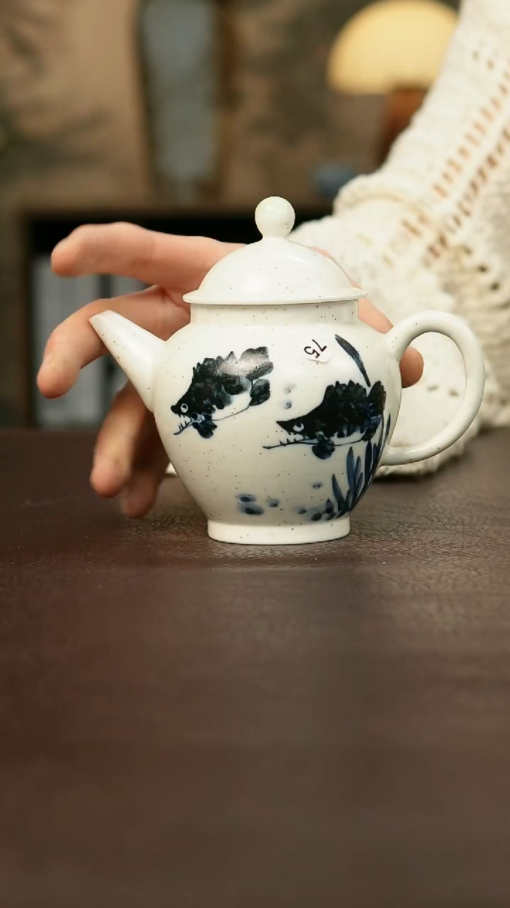 景德镇陶瓷杯碗柴烧多人