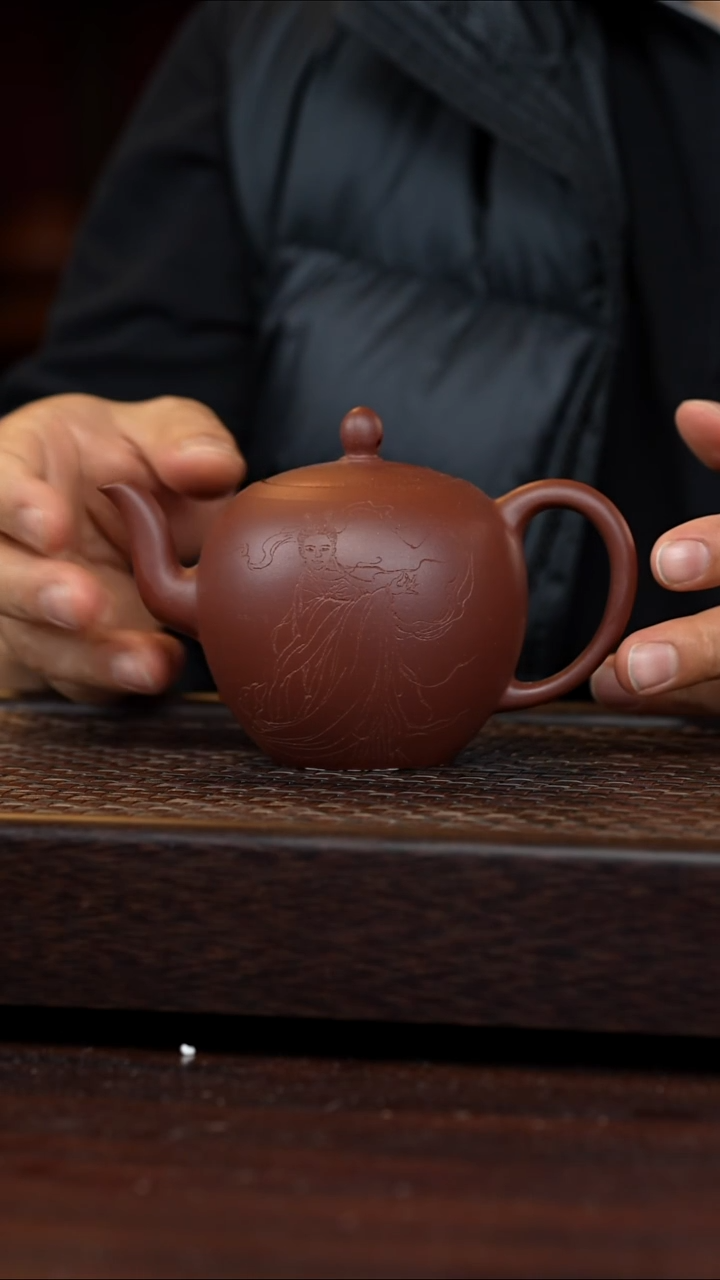 茶壶紫砂丹壶溢香紫砂壶微瑕300cc