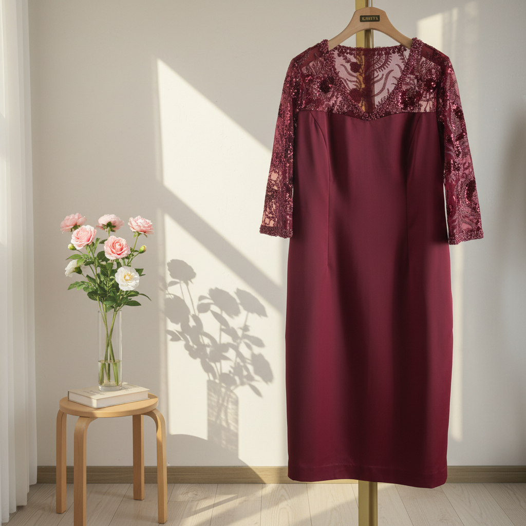 RENIYA原创设计师品牌气质优雅时尚连衣裙