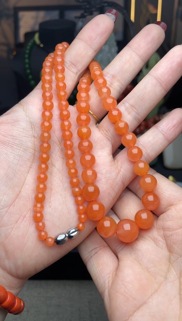 【闪购商品】南红玛瑙颈饰未镶嵌n004项链