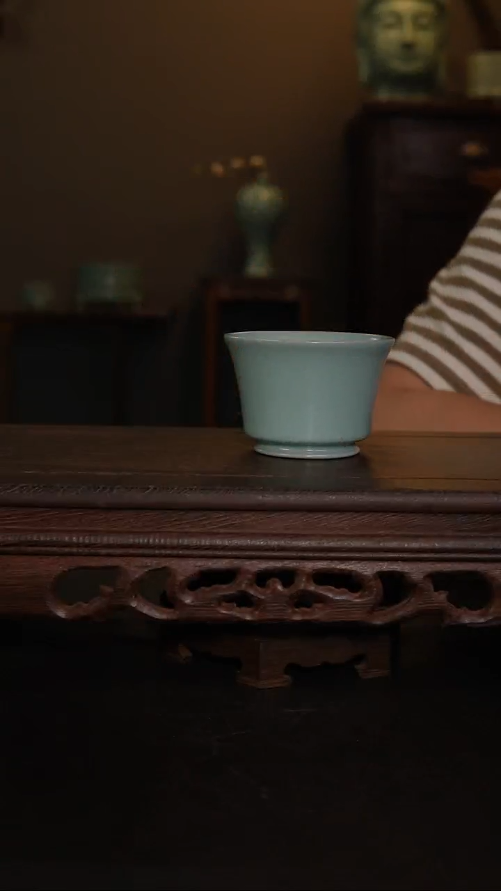 摆件原产地原矿仿古釉王国奇手工马蹄杯