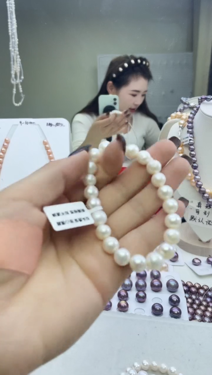 未镶嵌手链淡水珍珠白色系 （无）