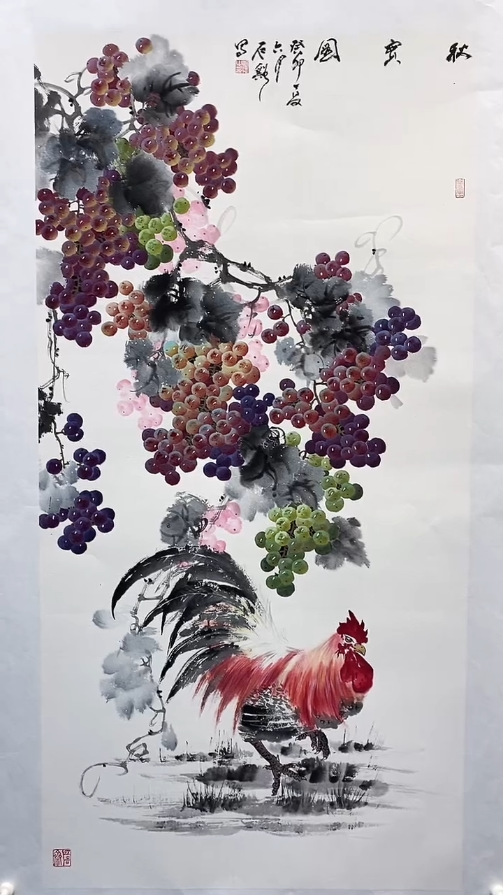 国画画都展厅明德老师国画作品20