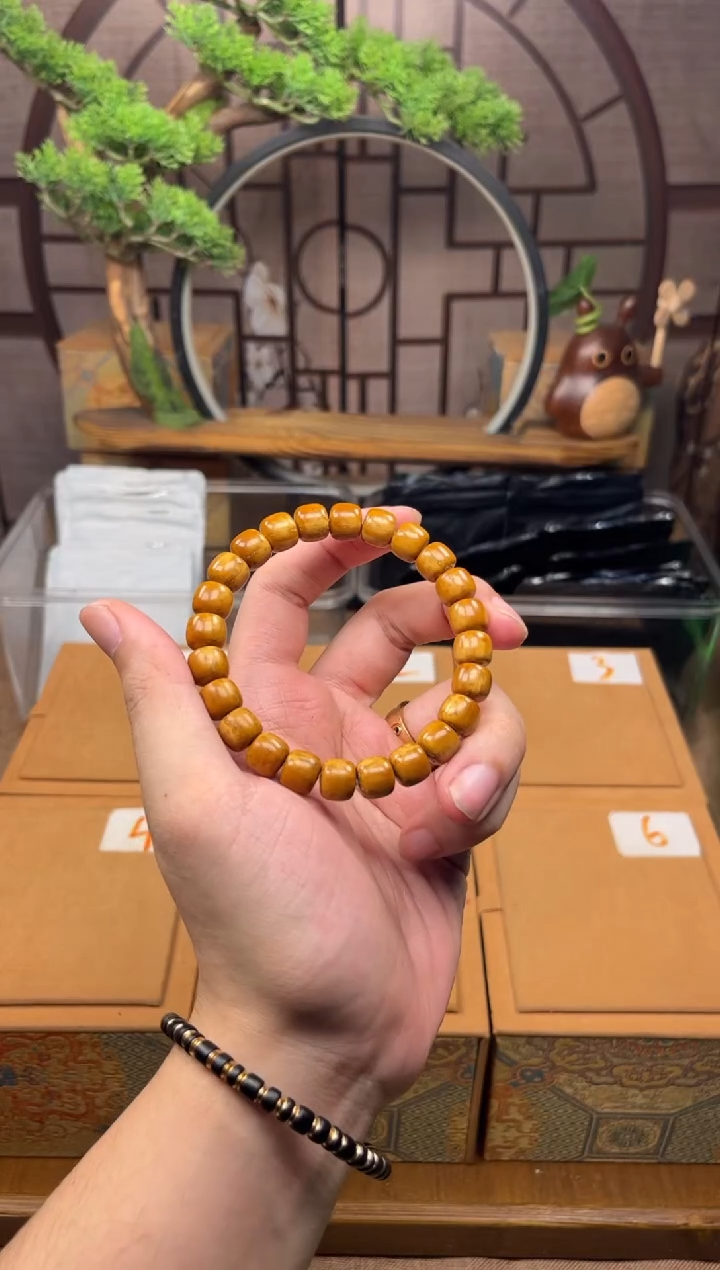 手串紫金鼠纯肉实心黄金甲火焰纹