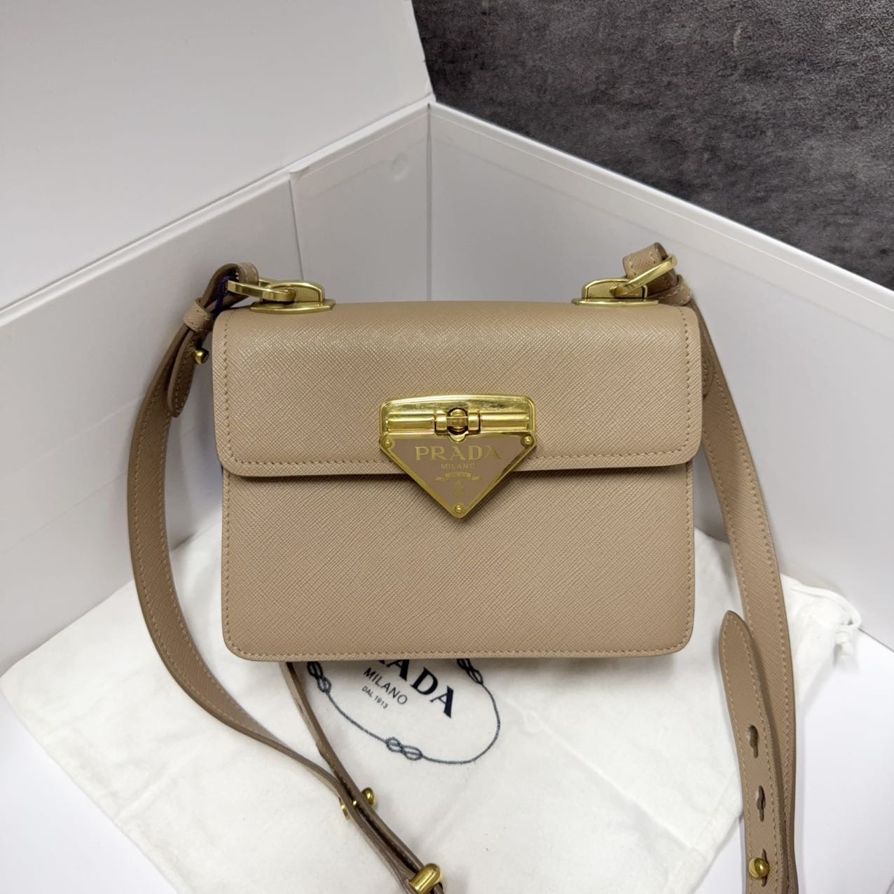 99新 Prada/普拉达 唐唐/C453/58102/单肩包