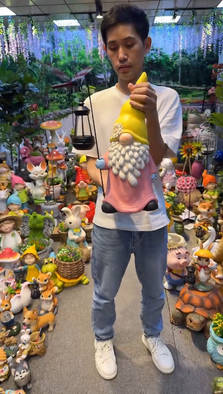 无花朵花园庭院摆件&00&