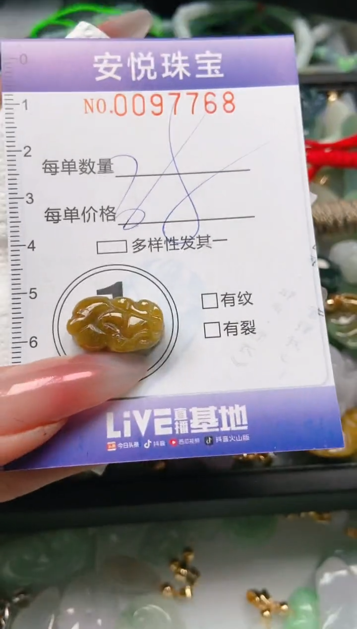 【闪购商品】翡翠颈饰未镶嵌闪购0097768