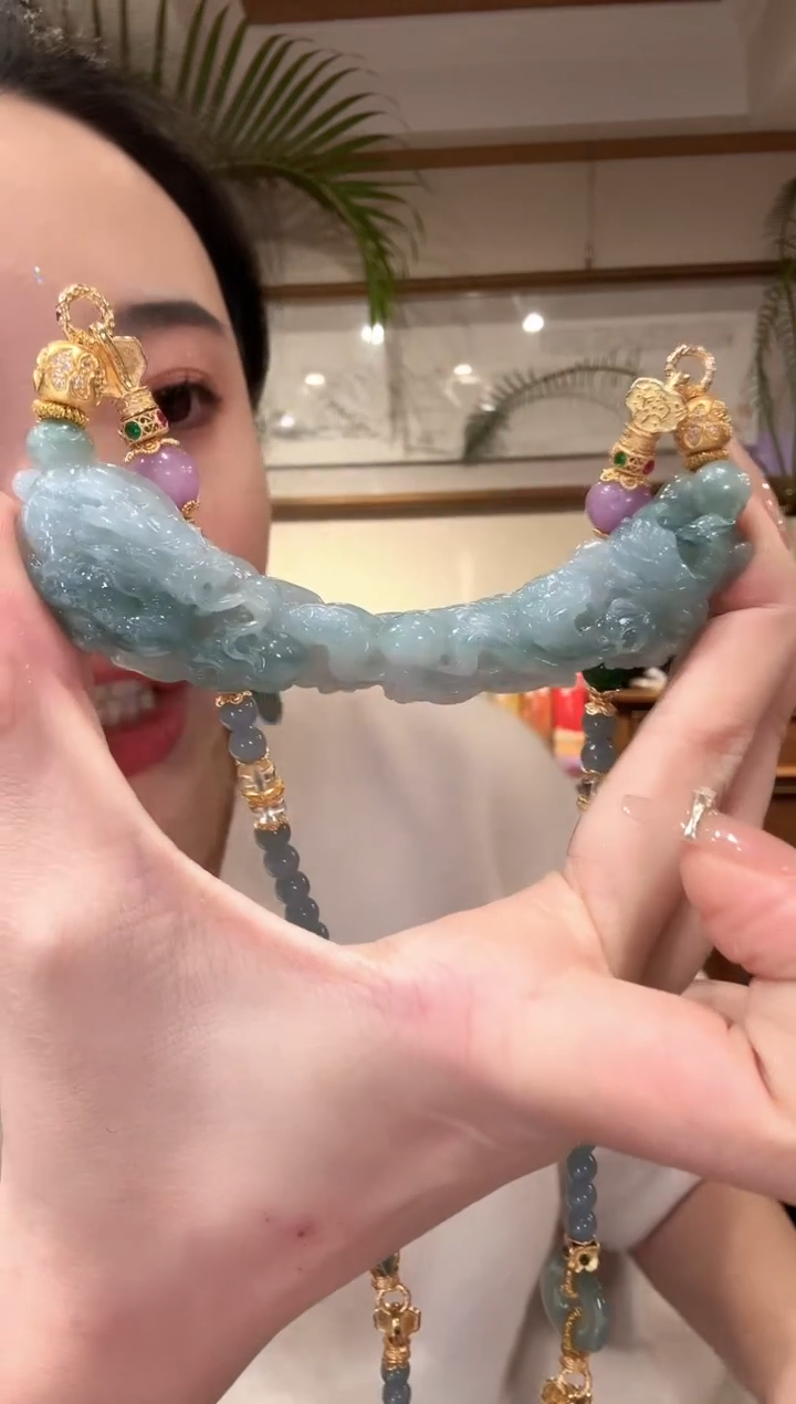 【闪购商品】翡翠颈饰未镶嵌国风