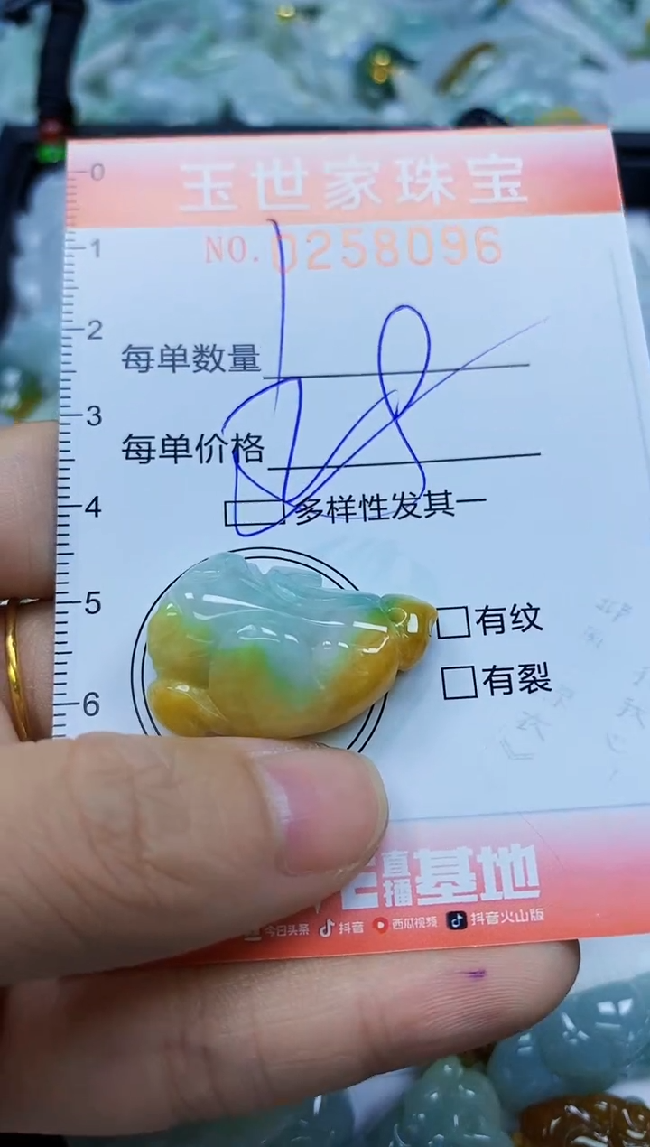 翡翠未镶嵌颈饰闪购0258096多样性发其一