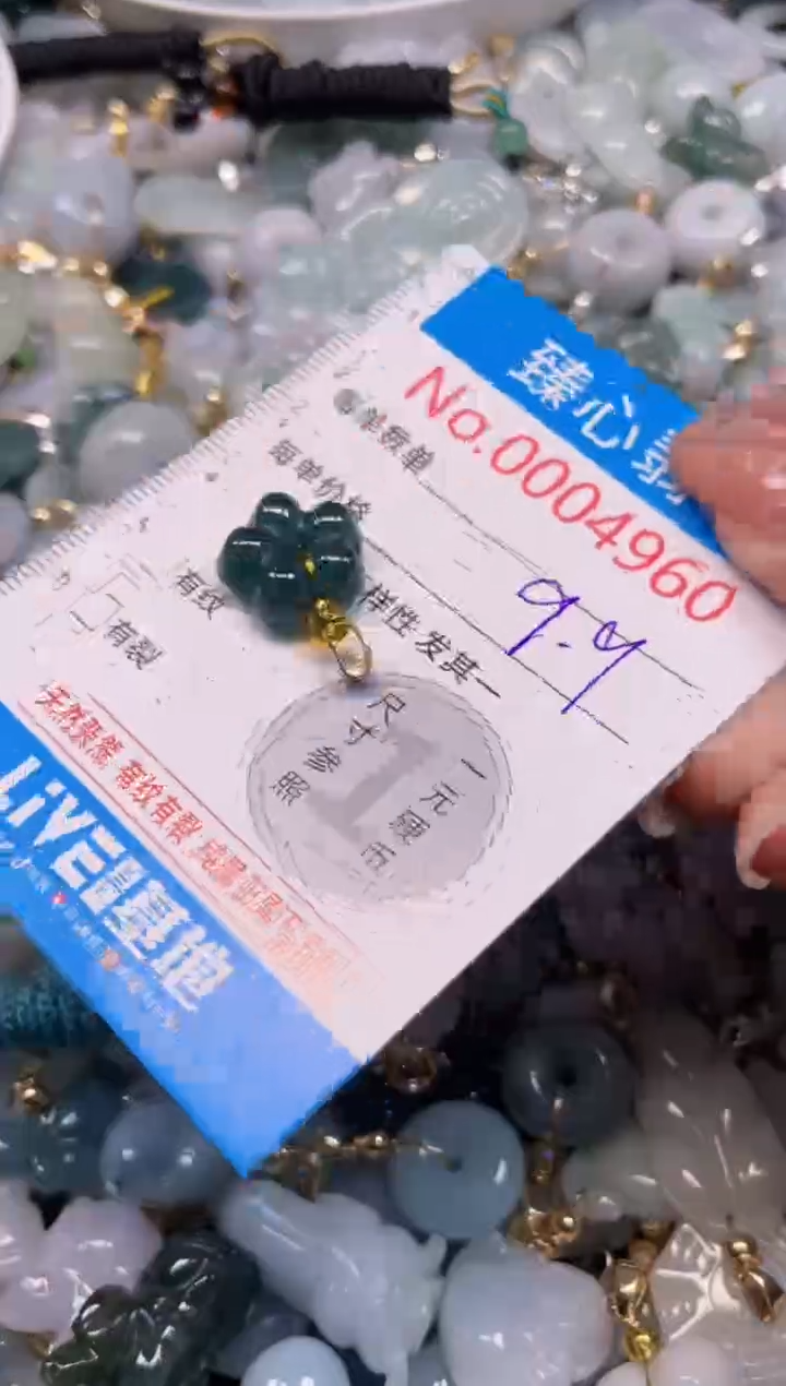 颈饰未镶嵌翡翠4960