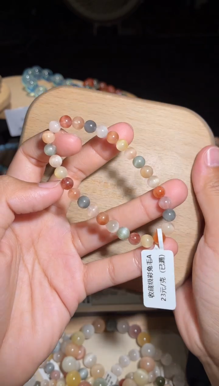 未镶嵌手链水晶88号多样性发一S 6+