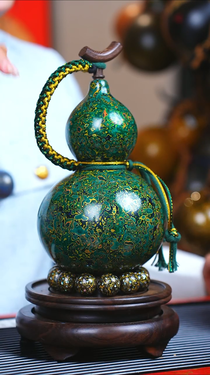 【闪购商品】JL125迎元宵臻选大漆酒葫芦微瑕