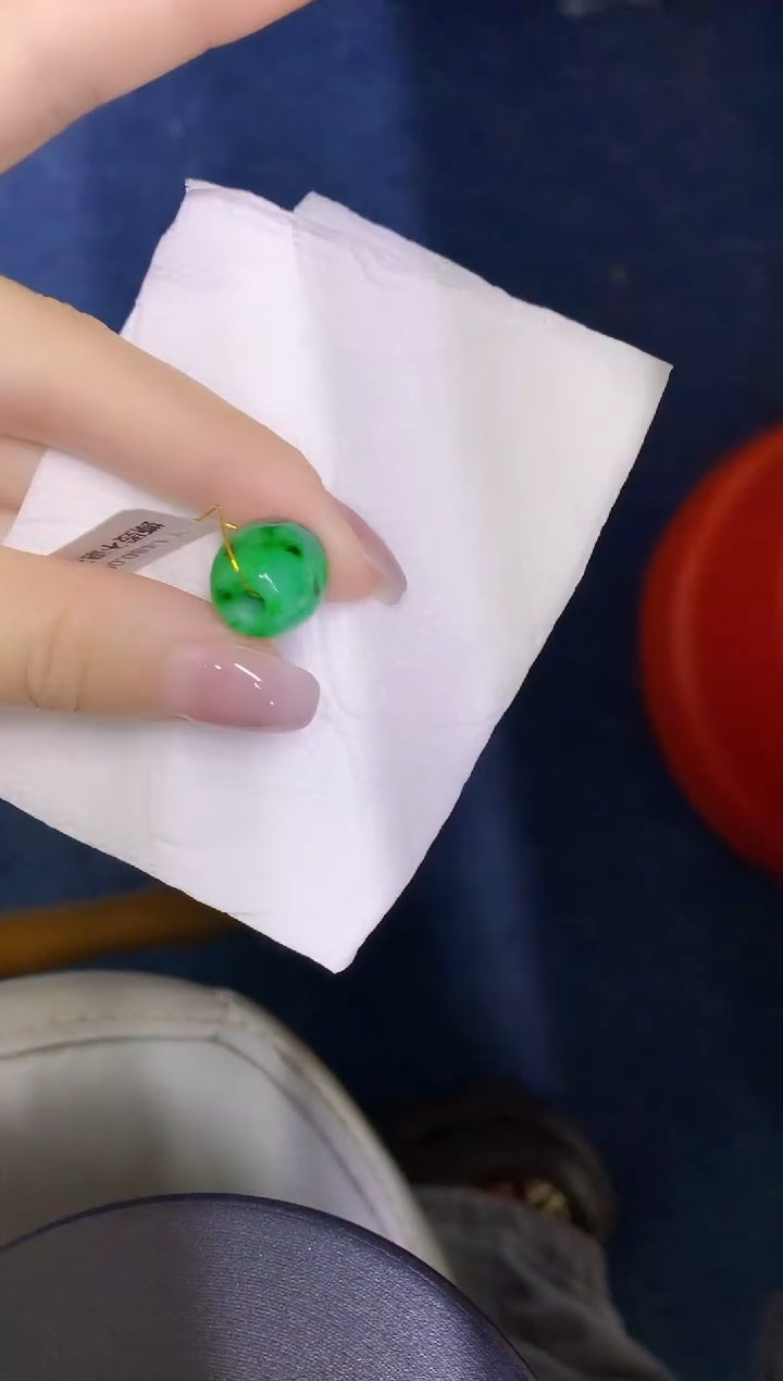 颈饰未镶嵌翡翠缅甸天然翡翠A货