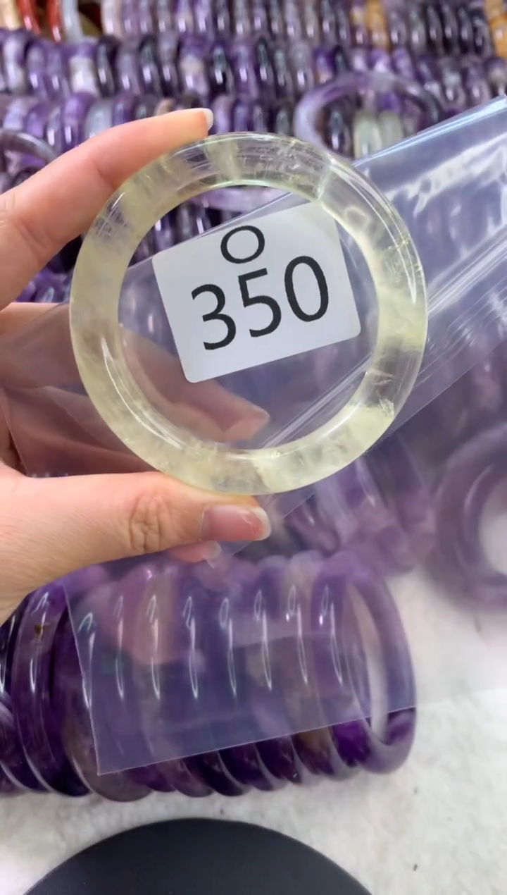 【闪购商品】水晶水晶手镯O未镶嵌350-55