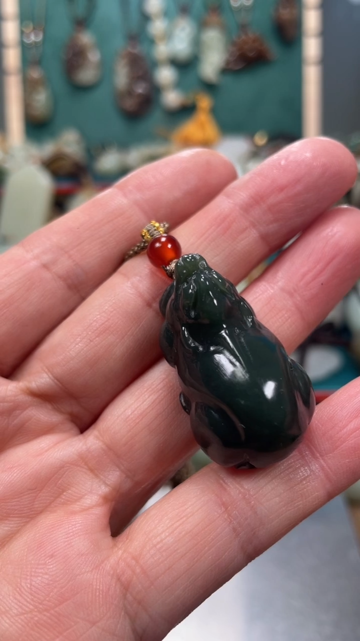 未镶嵌和田玉挂件0008