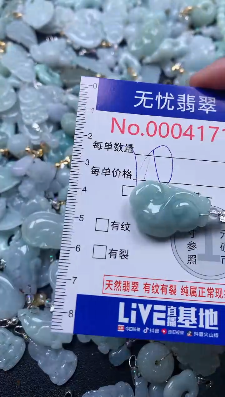 颈饰未镶嵌翡翠4171
