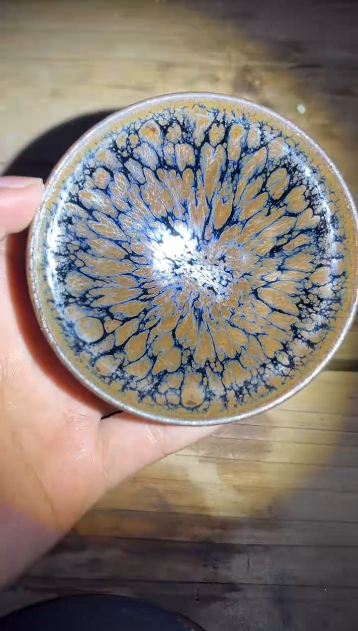 茶盏老木头精品柴烧215