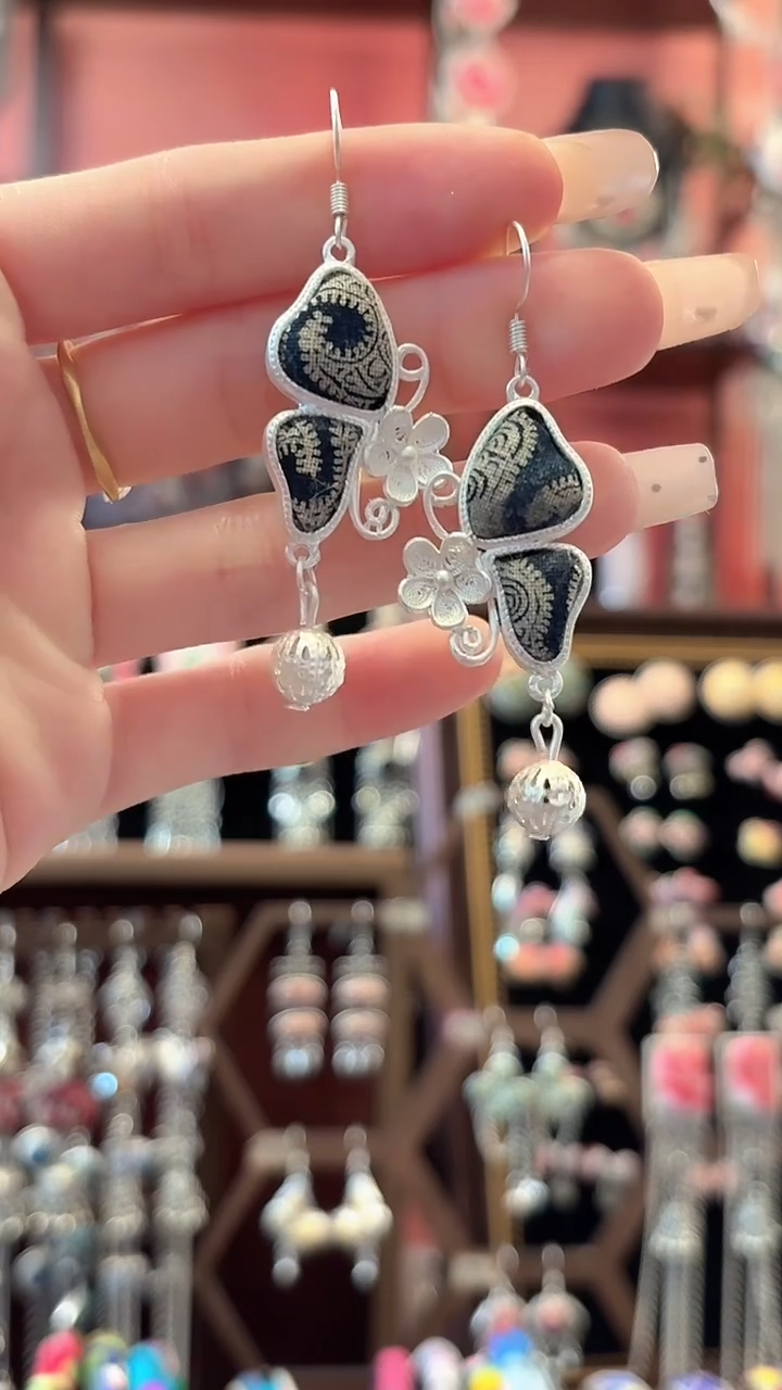 织绣 云织谣民族风精美饰品   21