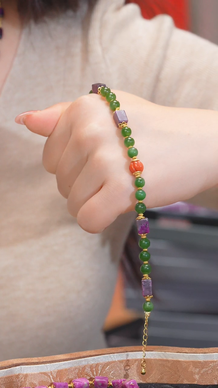 【闪购商品】苏纪石（舒俱来）手链未镶嵌多样性发@@N1619