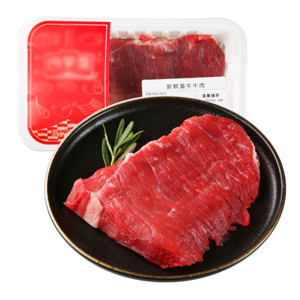 新鲜黄牛牛肉 200g