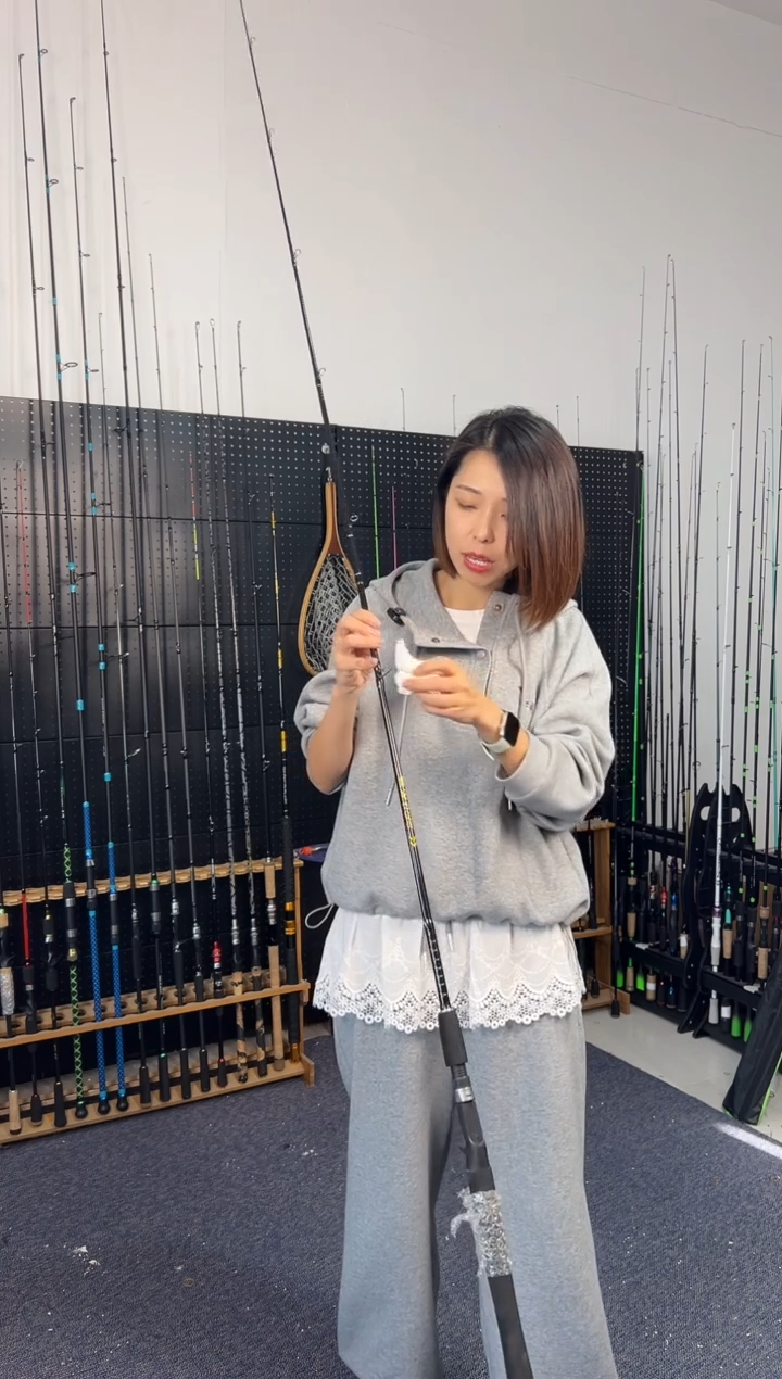 1.98m碳素7号1.98米枪柄（瑕疵尾货竿，没有售后，介意勿拍）