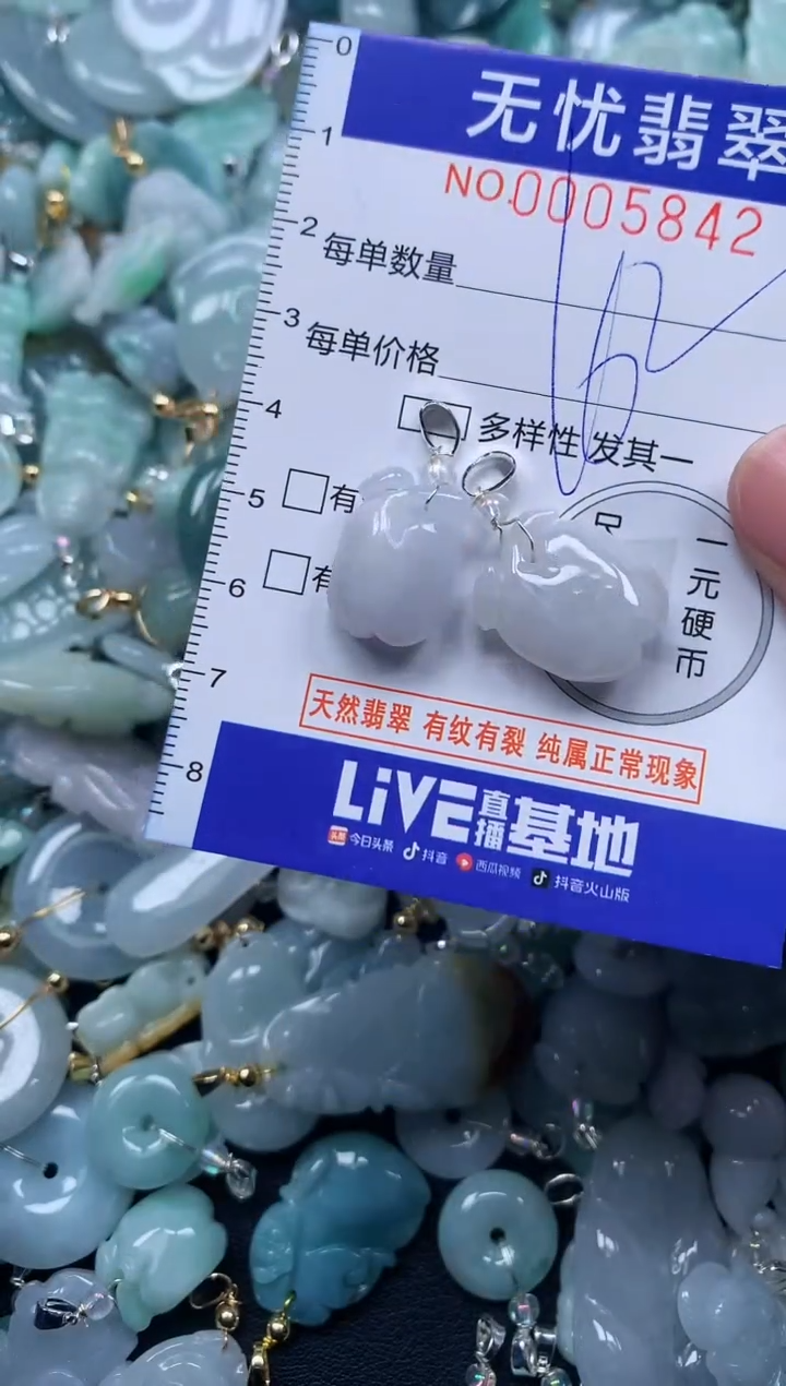 颈饰未镶嵌翡翠5842