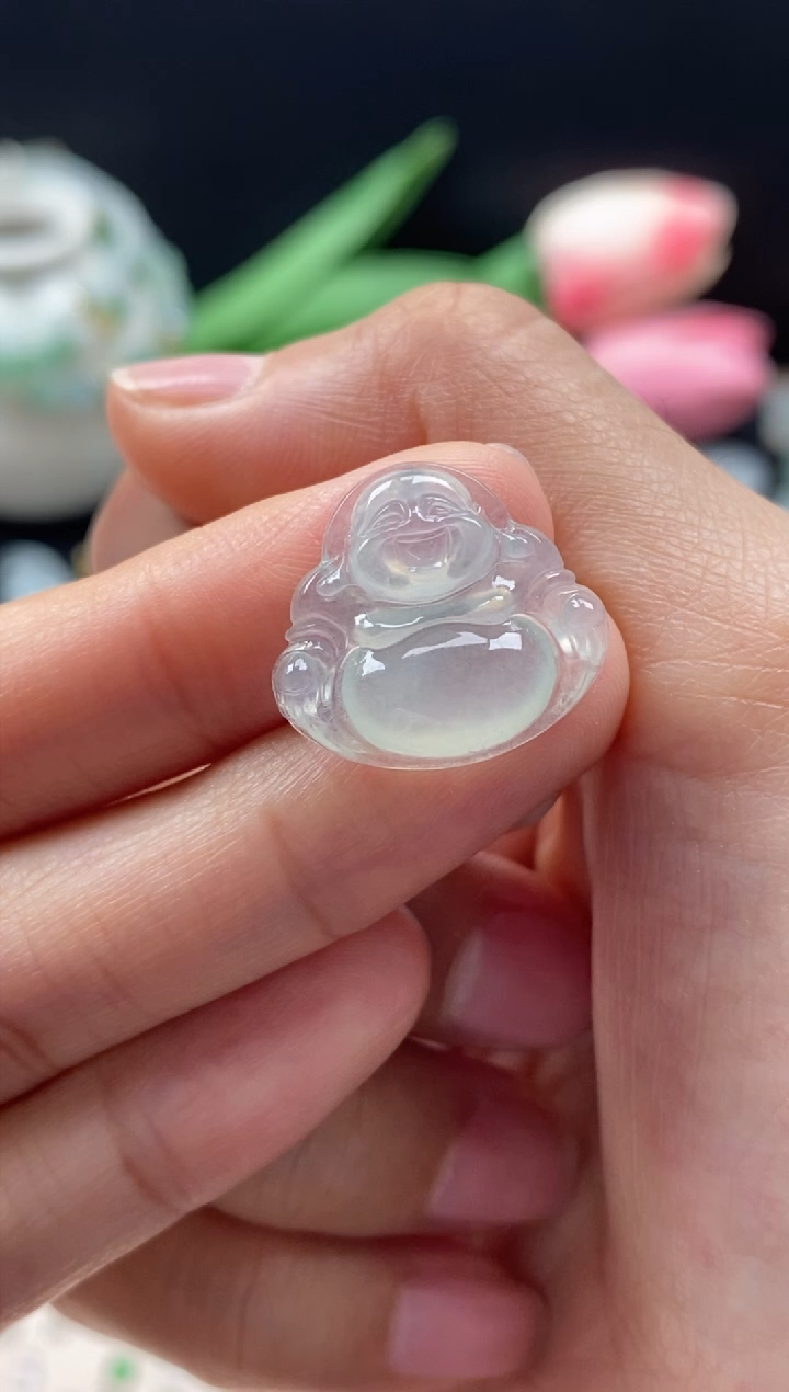 【闪购商品】翡翠颈饰未镶嵌翡翠冰晴佛公